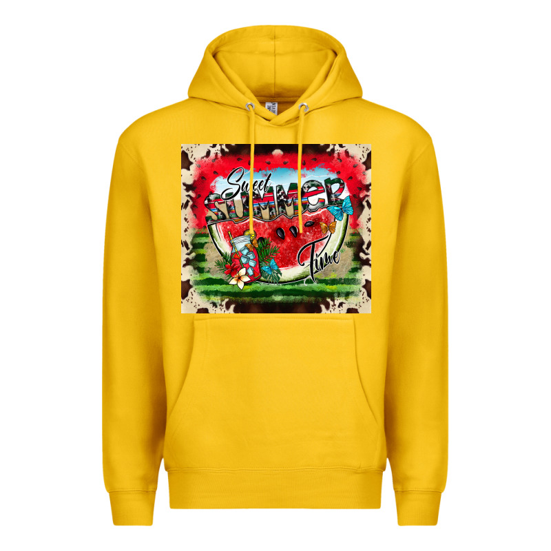 Sweet Summer Time Premium Hoodie by CowhideDigitalArt | Teevron