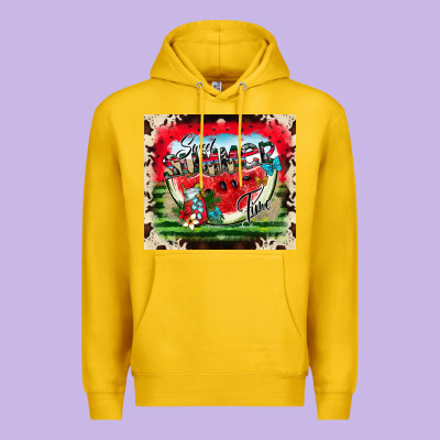 Sweet Summer Time Premium Hoodie Designed By Cowhidedigitalart