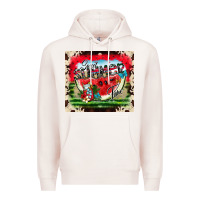 Pale Pink Sweet Summer Time Premium Hoodie - CowhideDigitalArt