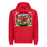 Red Sweet Summer Time Premium Hoodie - CowhideDigitalArt