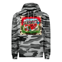 Slate Camo Sweet Summer Time Premium Hoodie - CowhideDigitalArt