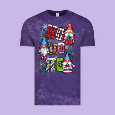 Ho Ho Ho Gnomes Vintage Tee Designed By Cowgirlartshop