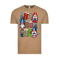 Vintage Coffee ho ho ho gnomes Vintage Tee - CowGirlArtShop