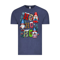 Vintage Denim ho ho ho gnomes Vintage Tee - CowGirlArtShop
