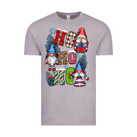 Vintage Zinc ho ho ho gnomes Vintage Tee - CowGirlArtShop
