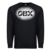 Black Outer Banks North Carolina OBX Beach Summer Travel Vintage Birthday Premium Sweatshirt - longCreatives