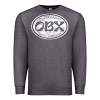 Charcoal Heather Outer Banks North Carolina OBX Beach Summer Travel Vintage Birthday Premium Sweatshirt - longCreatives