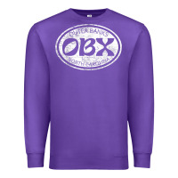 Purple Outer Banks North Carolina OBX Beach Summer Travel Vintage Birthday Premium Sweatshirt - longCreatives