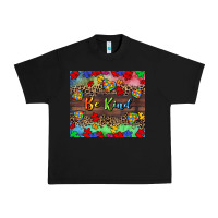 Black Be kind Urban Heavy Tee - CowGirlArtShop