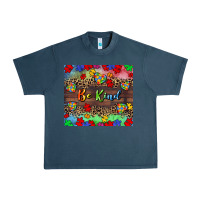 Midnight Navy Be kind Urban Heavy Tee - CowGirlArtShop