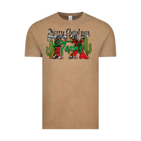 Merry Christmas Tx Texas Vintage Tee | Teevron