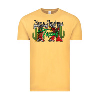 Vintage Mustard merry christmas tx texas Vintage Tee - Jasminsmagicworld