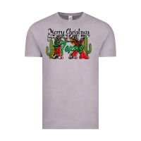 Vintage Zinc merry christmas tx texas Vintage Tee - Jasminsmagicworld