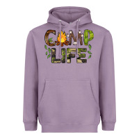 Lavender camp life Heavyweight Hoodie - BarkalooDesign