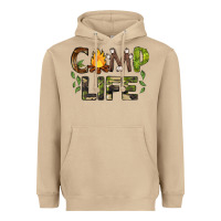 Mushroom camp life Heavyweight Hoodie - BarkalooDesign