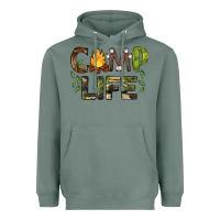 Sage camp life Heavyweight Hoodie - BarkalooDesign