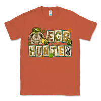 Copper Egg hunter with plate letters Easter Day Classic Tee - HowdyJamesFarm