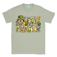 Matcha Egg hunter with plate letters Easter Day Classic Tee - HowdyJamesFarm