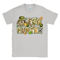 Moon Dust Egg hunter with plate letters Easter Day Classic Tee - HowdyJamesFarm