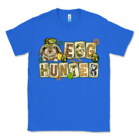 True Royal Egg hunter with plate letters Easter Day Classic Tee - HowdyJamesFarm