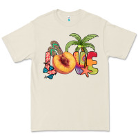 Bone Love peach summer Premium Tee - NancyCooperArtShop