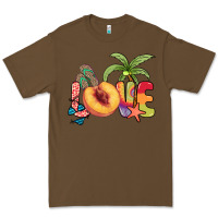 Cacao Love peach summer Premium Tee - NancyCooperArtShop