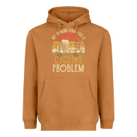 Meerkat my drinking team has a cycling problem cotton t shirt funny dad gift c Heavyweight Hoodie - longCreatives
