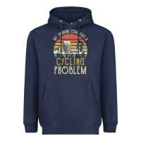My Drinking Team Has A Cycling Problem Cotton T Shirt Funny Dad Gift C Heavyweight Hoodie | Teevron