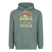 Sage my drinking team has a cycling problem cotton t shirt funny dad gift c Heavyweight Hoodie - longCreatives