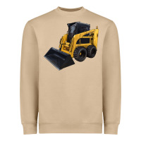 Mushroom Skid Steer Loader Heavyweight Sweatshirt - LillyAllenDesigns
