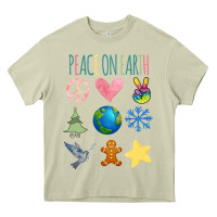 Mossy PEACE ON EARTH Heavy Core Tee - Bettercallsaul