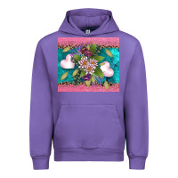 Tulip v.d flowers and hearts Urban Hoodie - AdoDesignShop