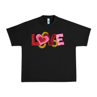 Black valentines day love sunflowers Urban Heavy Tee - RanaPortraitStore