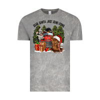 Cloud Rock dear santa just send cows Vintage Tee - CowGirlArtShop