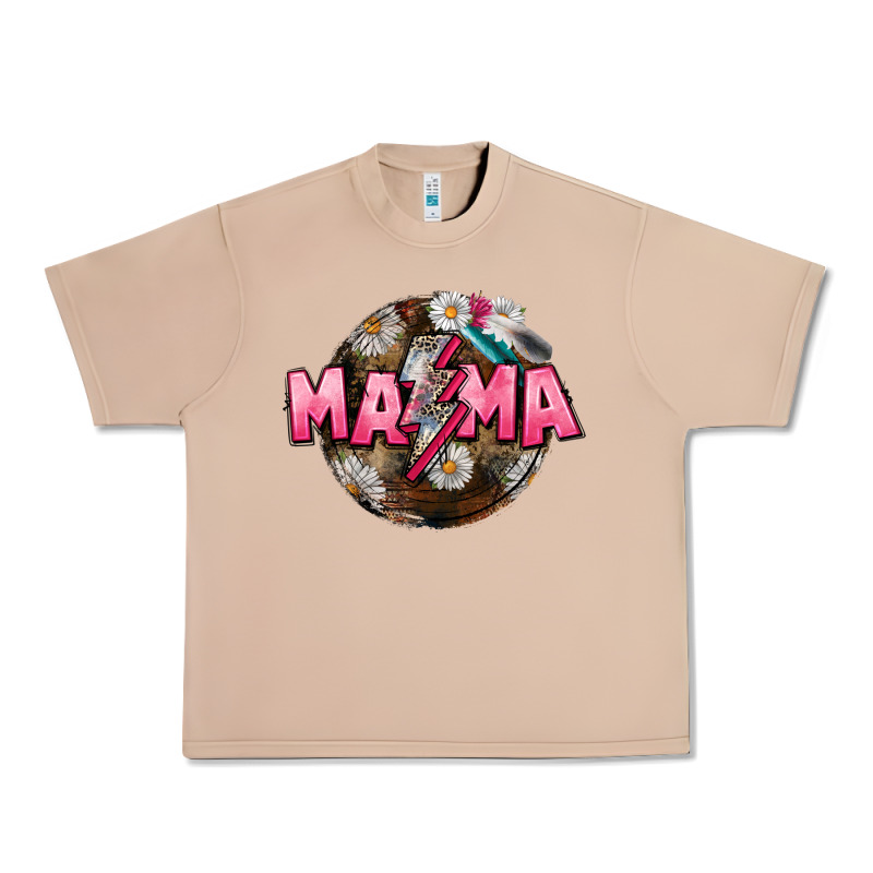 Mama Lightning Bolt Mother's Day Urban Heavy Tee by CowGirlArtShop | Teevron