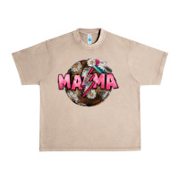 French Oak Mama lightning bolt Mother's Day Urban Heavy Tee - CowGirlArtShop