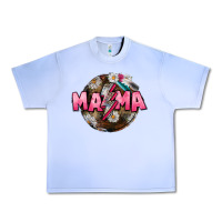 Grape Ice Mama lightning bolt Mother's Day Urban Heavy Tee - CowGirlArtShop