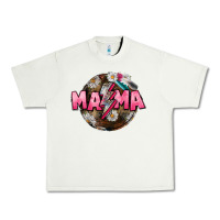 Pistachio Mama lightning bolt Mother's Day Urban Heavy Tee - CowGirlArtShop