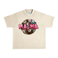 Sandshell Mama lightning bolt Mother's Day Urban Heavy Tee - CowGirlArtShop