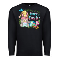 Black happy easter bunny gnome Premium Sweatshirt - BarkalooDesign