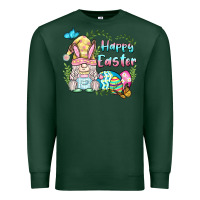 Sports Green happy easter bunny gnome Premium Sweatshirt - BarkalooDesign