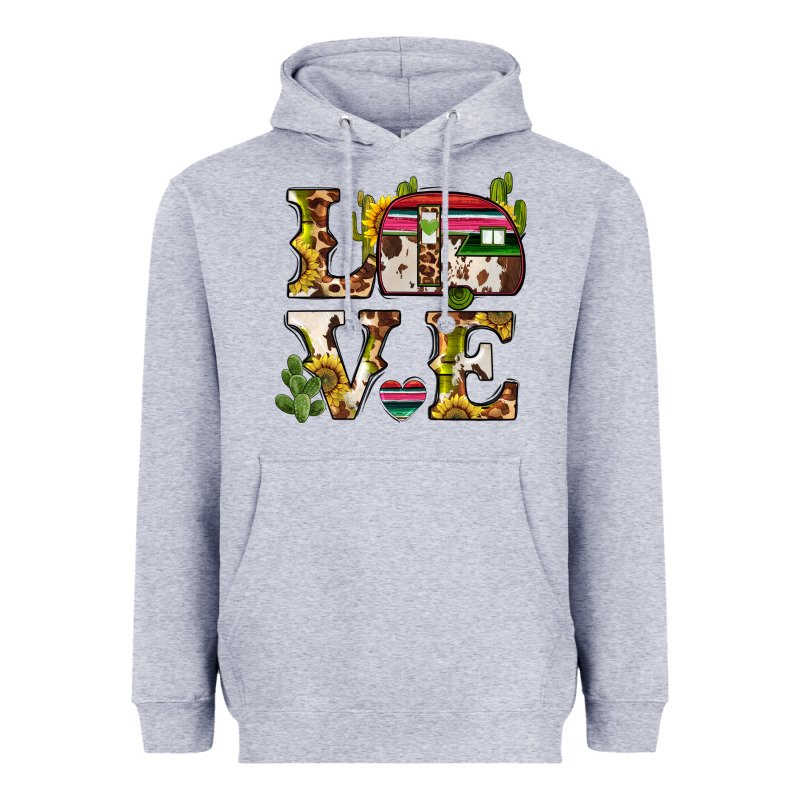 Love Caravan Heavyweight Hoodie by BarkalooDesign | Teevron