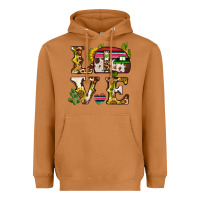 Meerkat love caravan Heavyweight Hoodie - BarkalooDesign