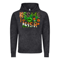 Vintage Black Kiss me i am irish St. Patrick's Day Vintage Hoodie - CowGirlArtShop