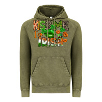 Vintage Olive Kiss me i am irish St. Patrick's Day Vintage Hoodie - CowGirlArtShop