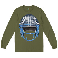 Army Green football helmet fa element 1 Long Sleeve Tee - FaDigitalArtStudio