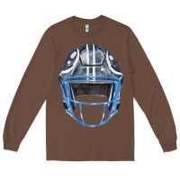 Chestnut football helmet fa element 1 Long Sleeve Tee - FaDigitalArtStudio