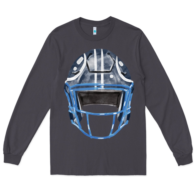 Football Helmet Fa Element 1 Long Sleeve Tee by FaDigitalArtStudio | Teevron
