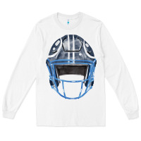 White football helmet fa element 1 Long Sleeve Tee - FaDigitalArtStudio