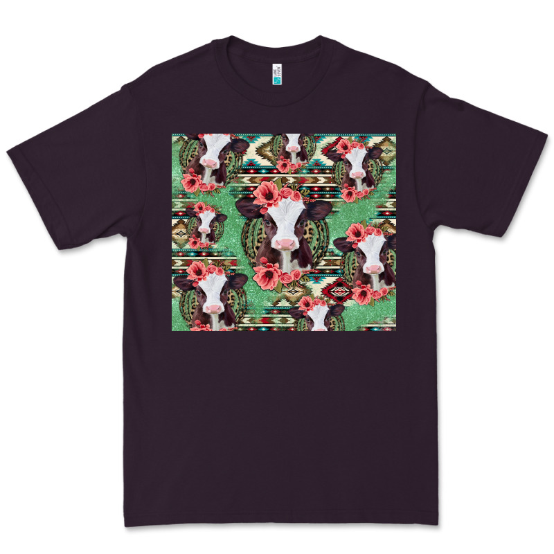 Baby Cow Floral Aztec Tumbler Premium Tee by Jasminsmagicworld | Teevron